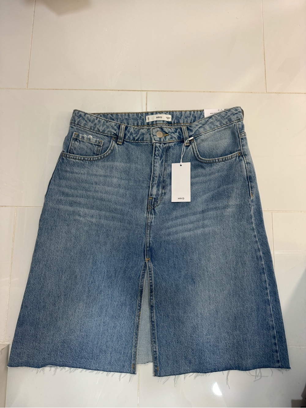 NWT! Mango Denim Skirt